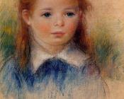 皮埃尔 奥古斯特 雷诺阿 : Portrait of a Little Girl